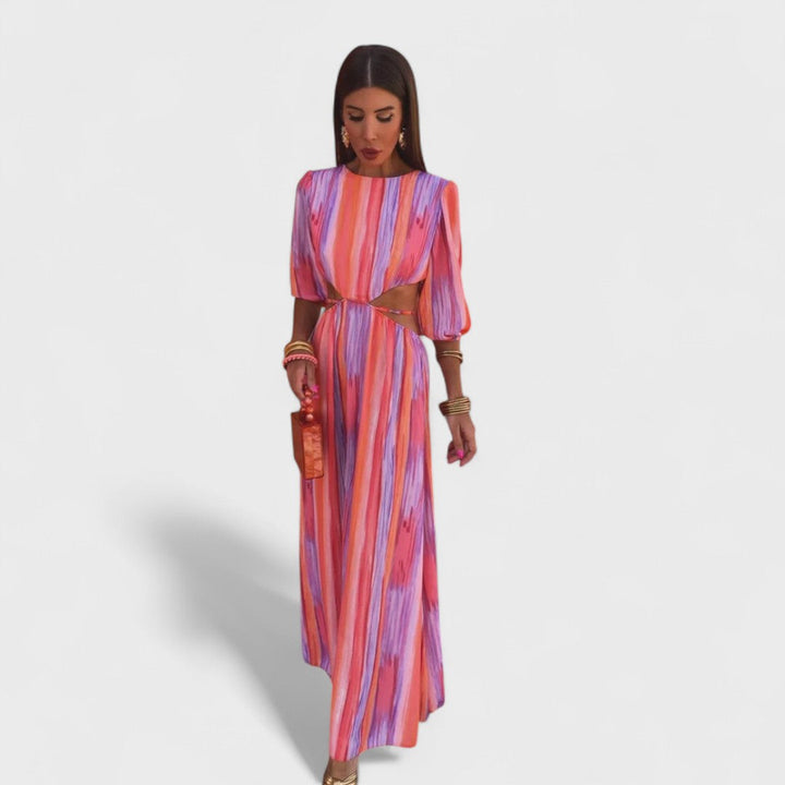Majar™ - Elegant Dress with Cut-Outs
