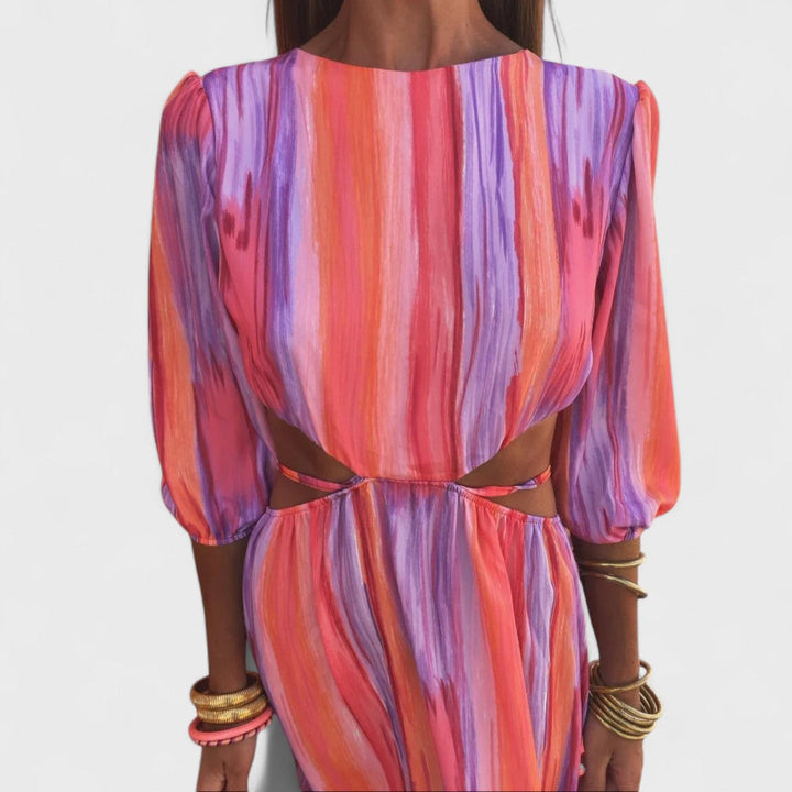 Majar™ - Elegant Dress with Cut-Outs