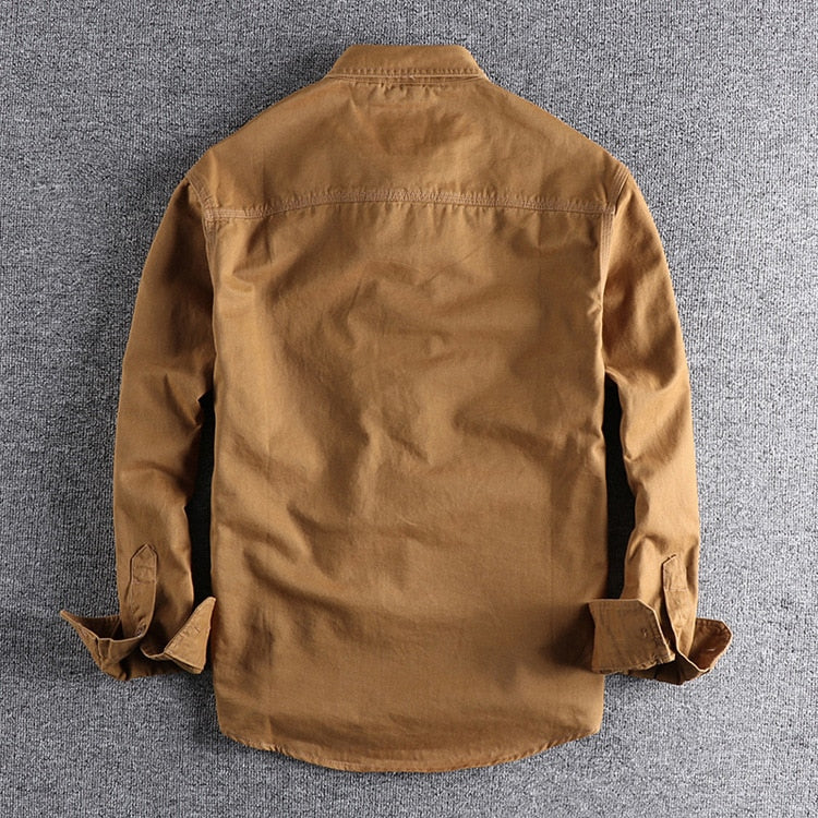 Baron™ - Tailored Cotton Cargo Shirt