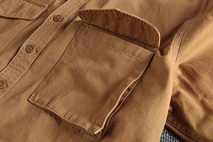 Baron™ - Tailored Cotton Cargo Shirt