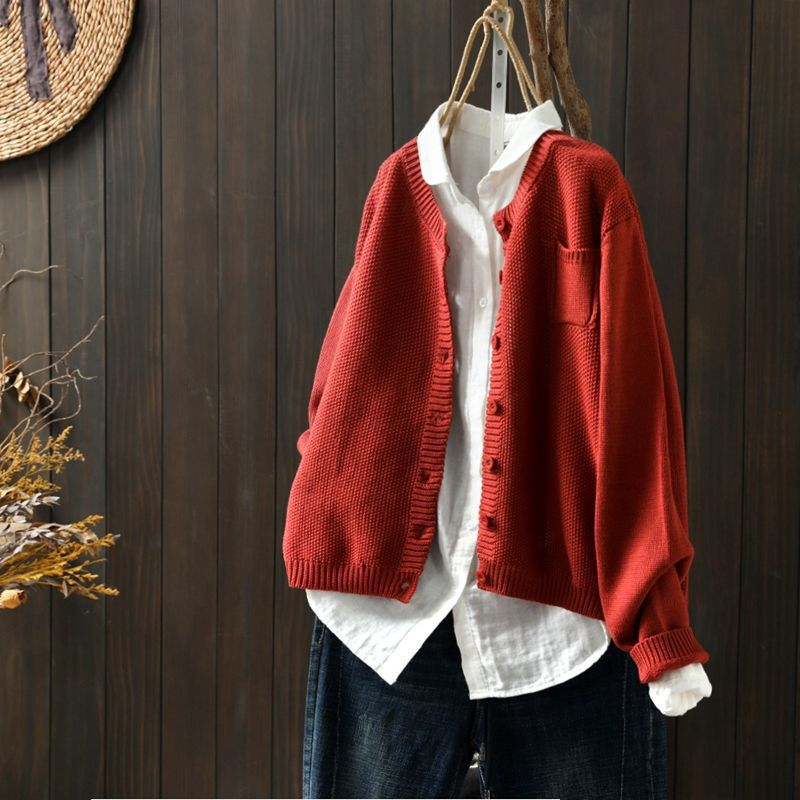 Vaness™ - Cozy Knit Cardigan