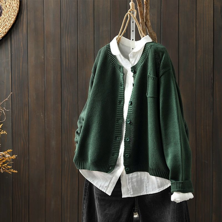 Vaness™ - Cozy Knit Cardigan