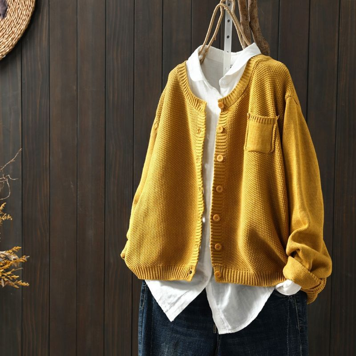 Vaness™ - Cozy Knit Cardigan
