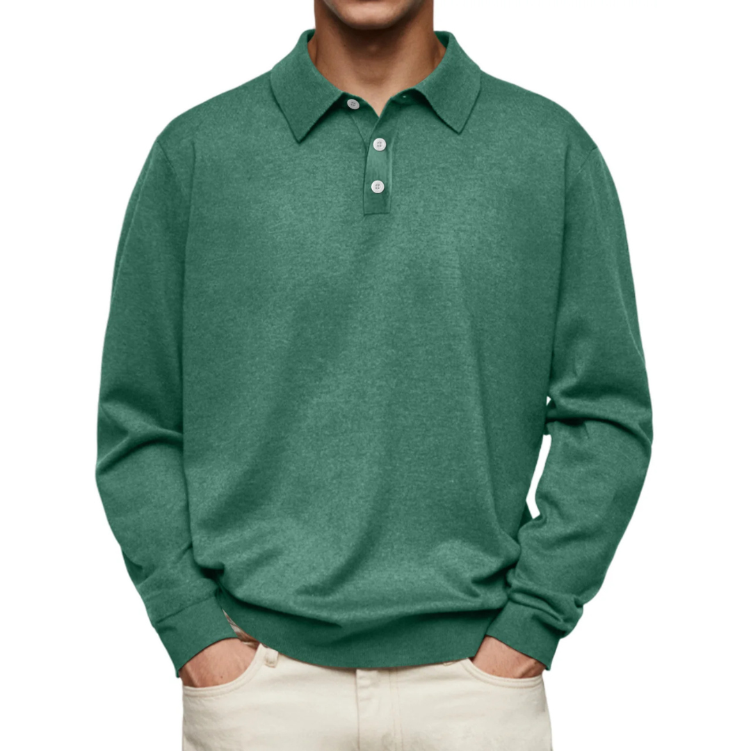 Andrew™ - Modern Long Sleeve Polo