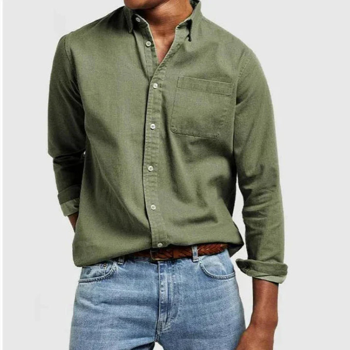 Liam™ - Signature Cotton Tailored Shirt