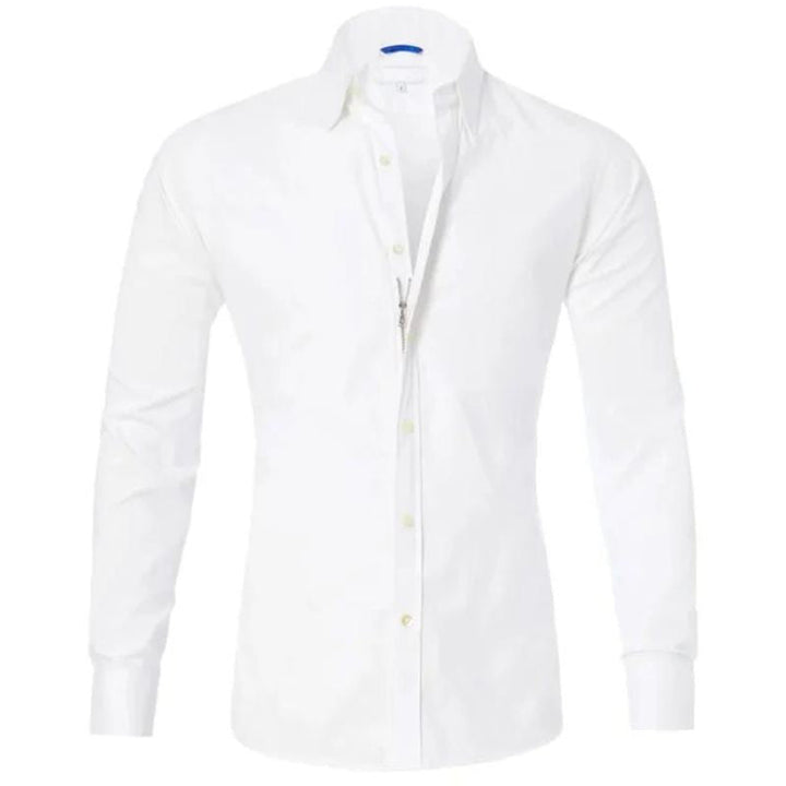 Ezekiel™ - Crease-resistant Zip-up Shirt