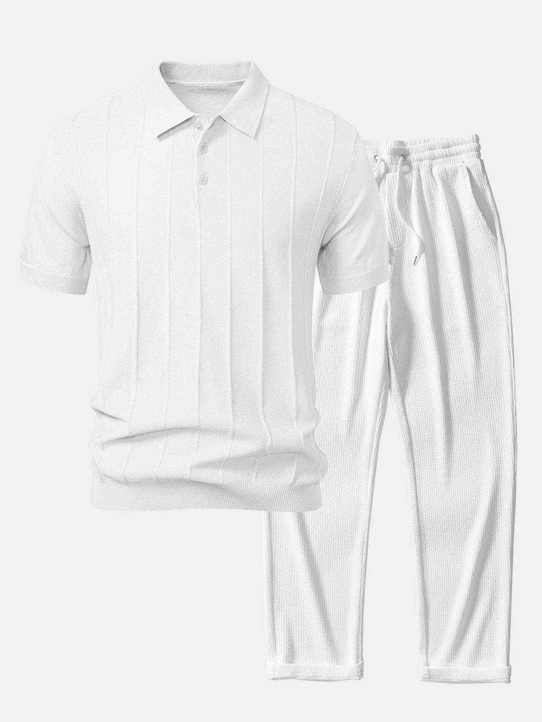 Ashton™ - Knit Polo Shirt and Corduroy Pants