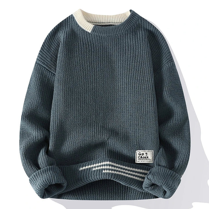 Brian™ - Colour Tone Knitted Sweater
