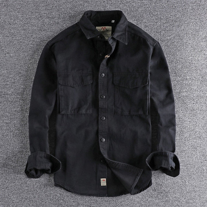 Baron™ - Tailored Cotton Cargo Shirt