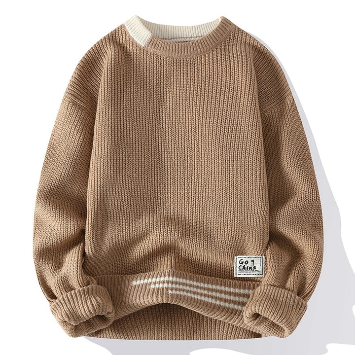 Brian™ - Colour Tone Knitted Sweater