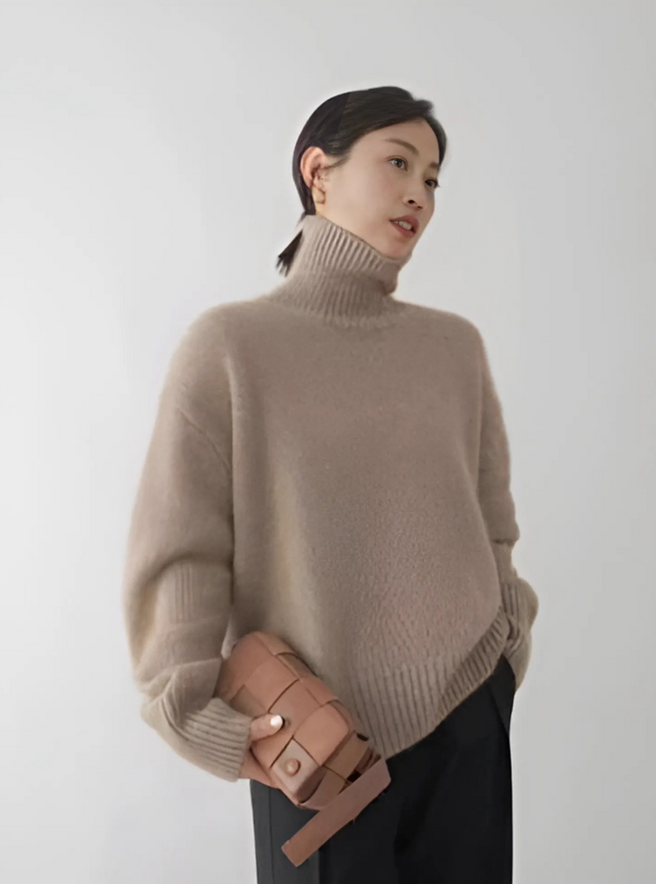 Zeina™ - Turtleneck Sweater