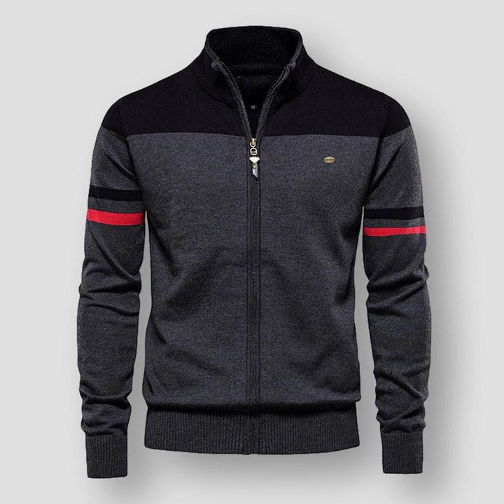 Aster™ - Striped Bomber Jacket