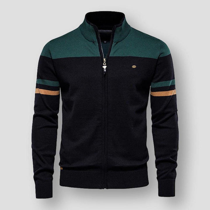 Aster™ - Striped Bomber Jacket
