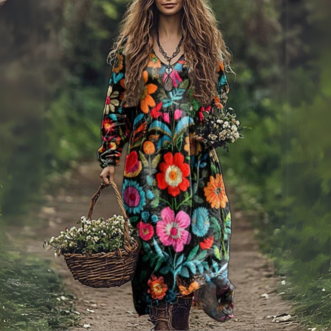 Belen™ - Long Sleeve Dress