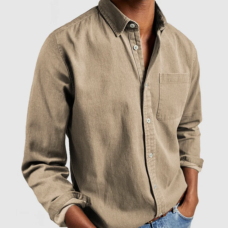 Liam™ - Signature Cotton Tailored Shirt