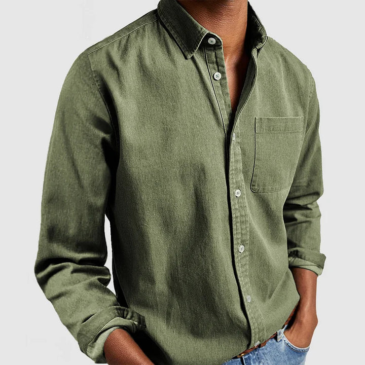 Liam™ - Signature Cotton Tailored Shirt