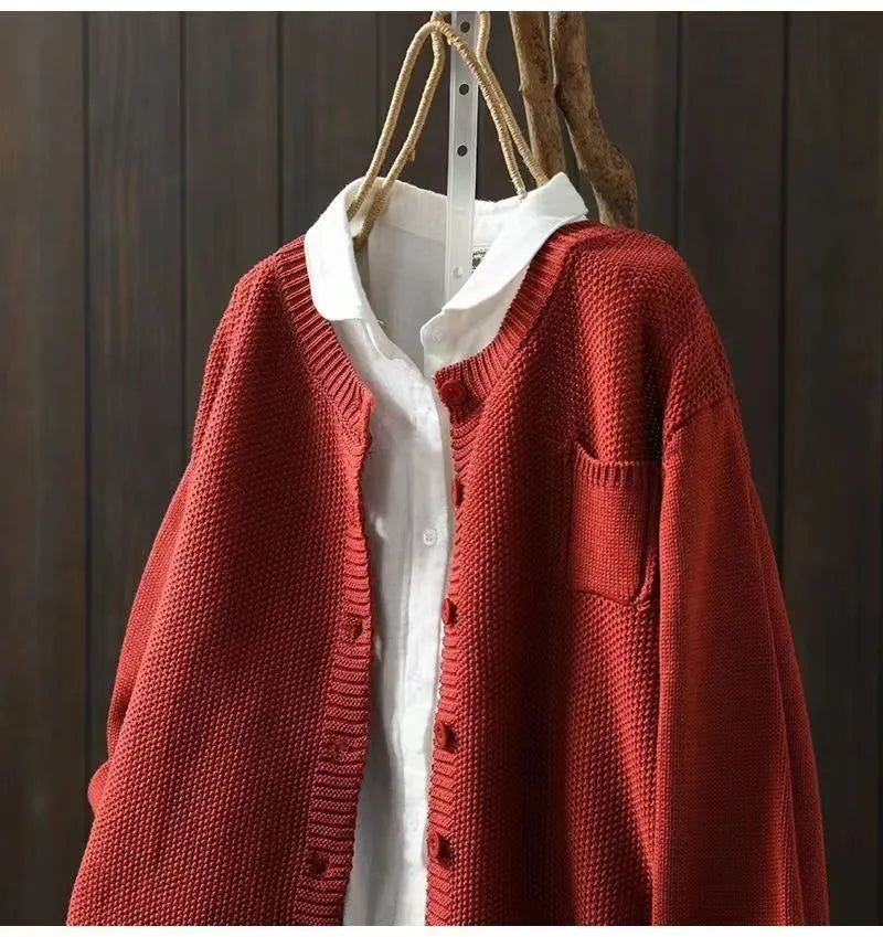 Vaness™ - Cozy Knit Cardigan
