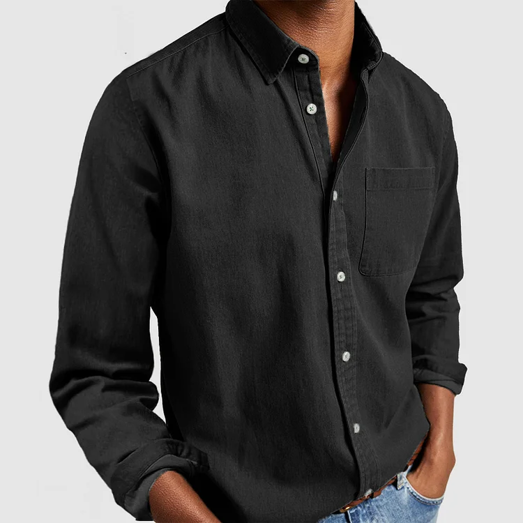 Liam™ - Signature Cotton Tailored Shirt