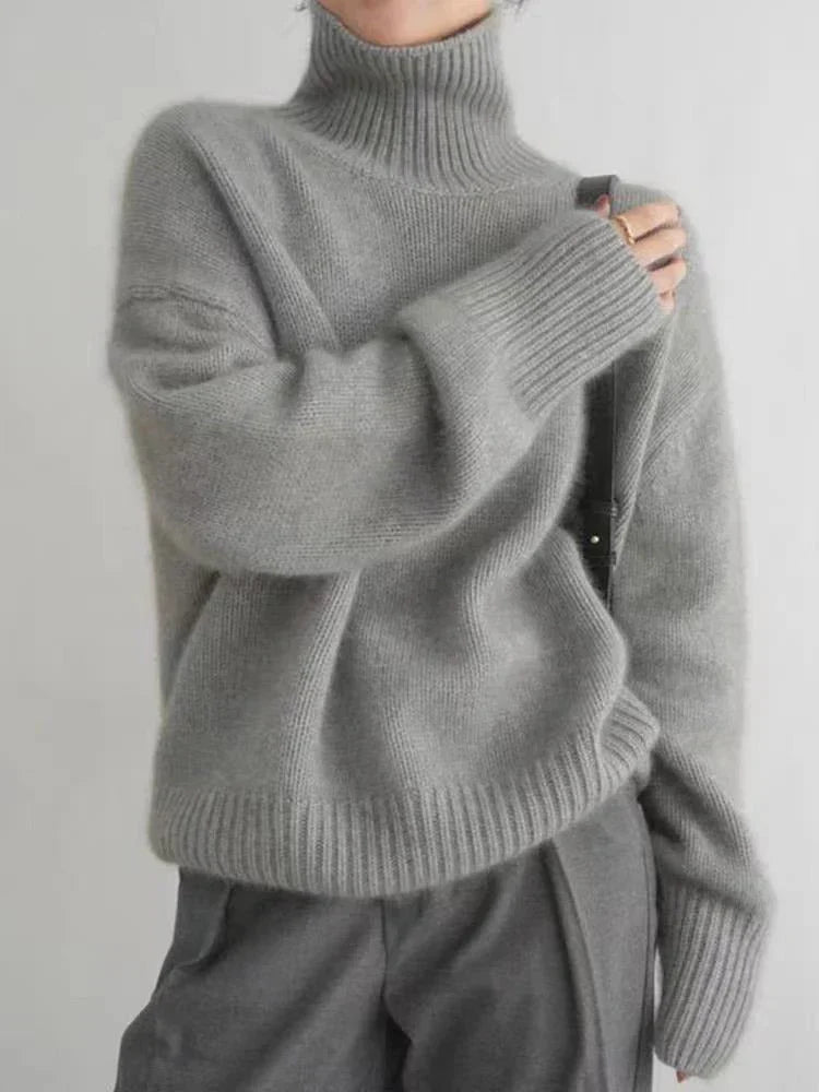 Zeina™ - Turtleneck Sweater