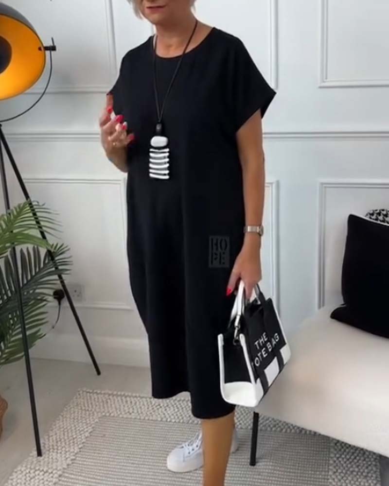 Faelina™ - Short Sleeved Dress