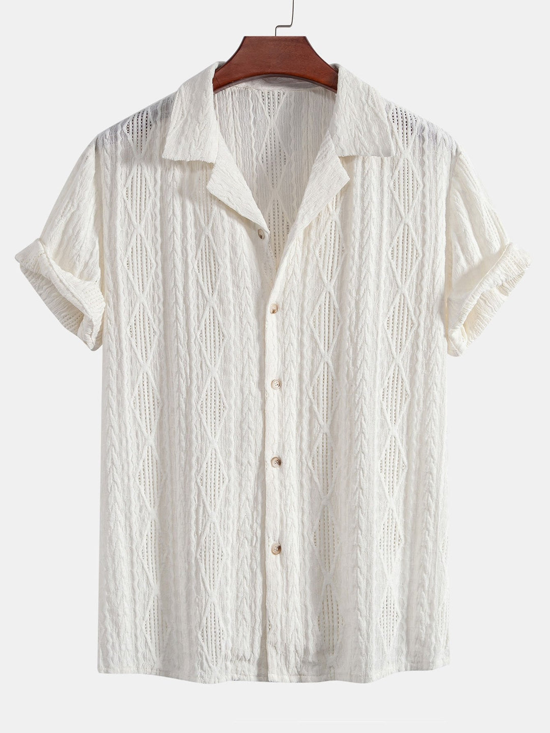 Bodhi™ - Shirt and Textured Shorts Set