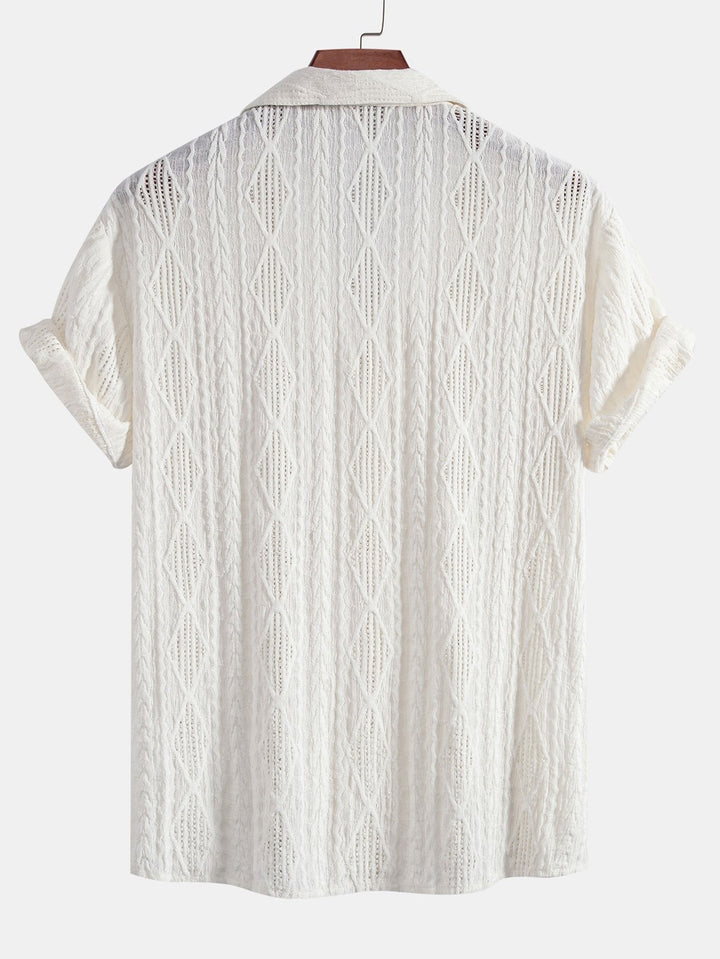 Bodhi™ - Shirt and Textured Shorts Set