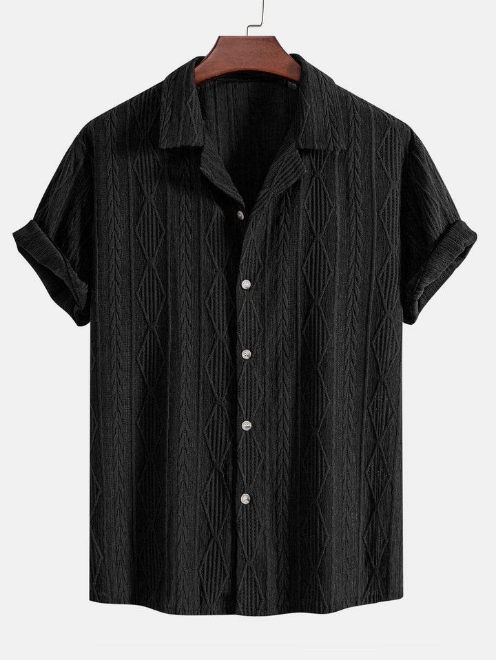 Bodhi™ - Shirt and Textured Shorts Set