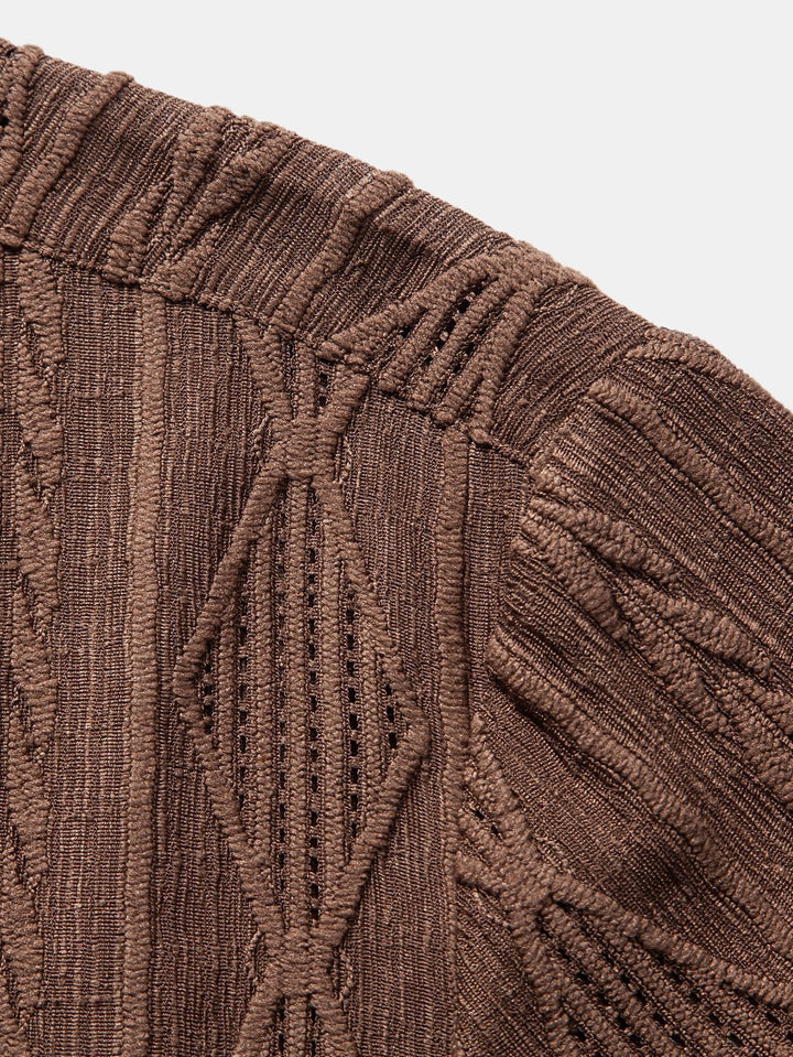 Bodhi™ - Shirt and Textured Shorts Set