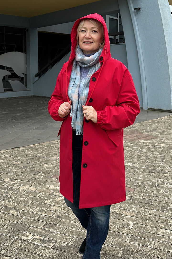Beatrice™ - Water-Resistant Oversized Hooded Jacket