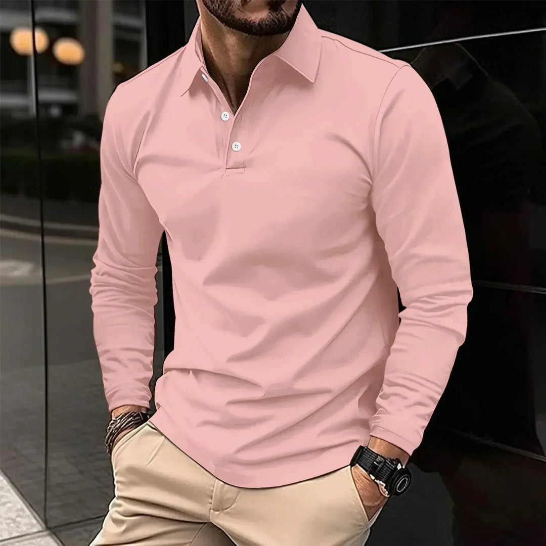 Jason™ - Casual Long-Sleeve Polo