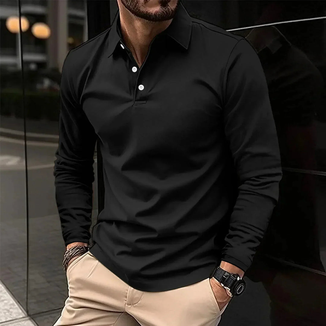 Jason™ - Casual Long-Sleeve Polo