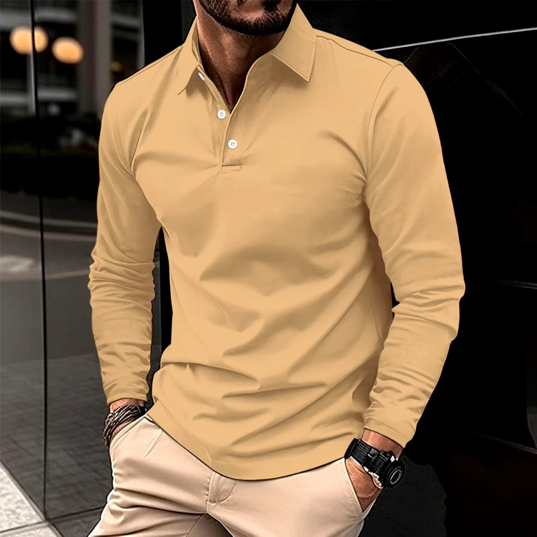 Jason™ - Casual Long-Sleeve Polo