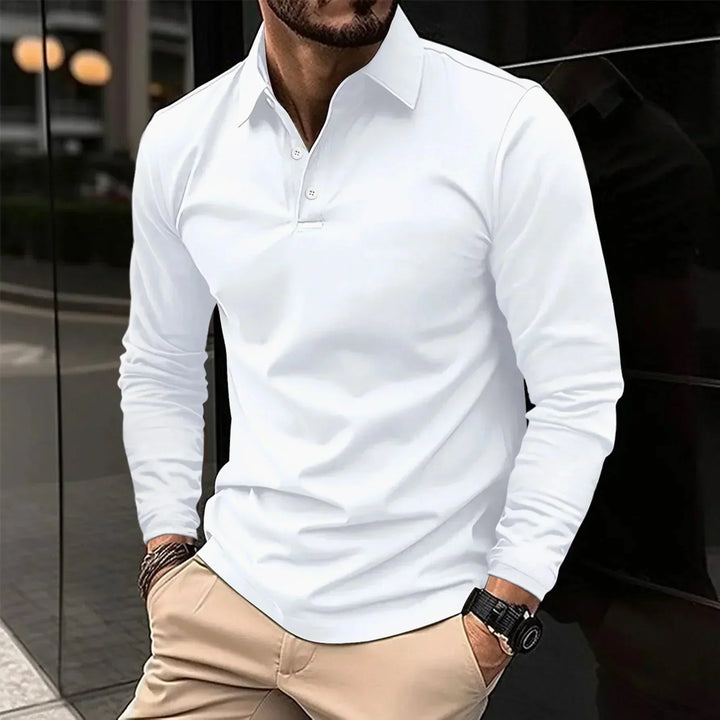 Jason™ - Casual Long-Sleeve Polo