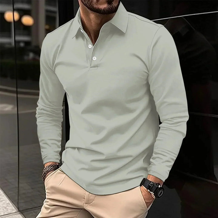 Jason™ - Casual Long-Sleeve Polo